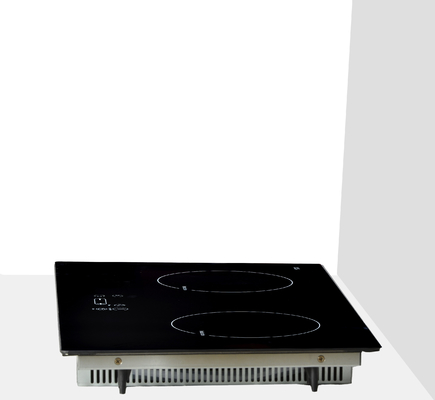 Double Zone Black Electric Induction Cooker