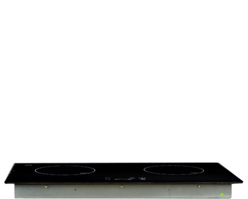 Double Zone Black Electric Induction Cooker