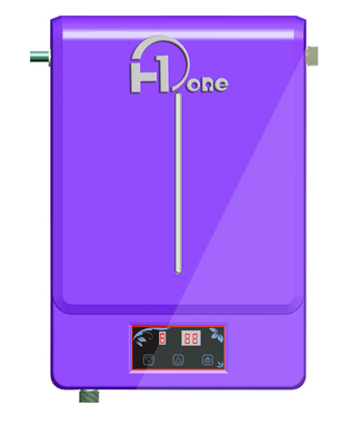 Purple or Customized 7000W Wall Mounted Style Induction Water Heater for Home