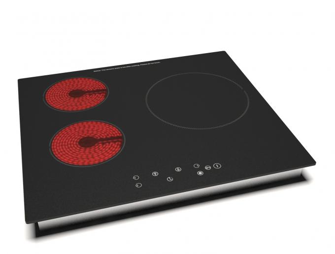 6000W AC 220V 240V Portable Commercial Three Burner Induction Cooktop